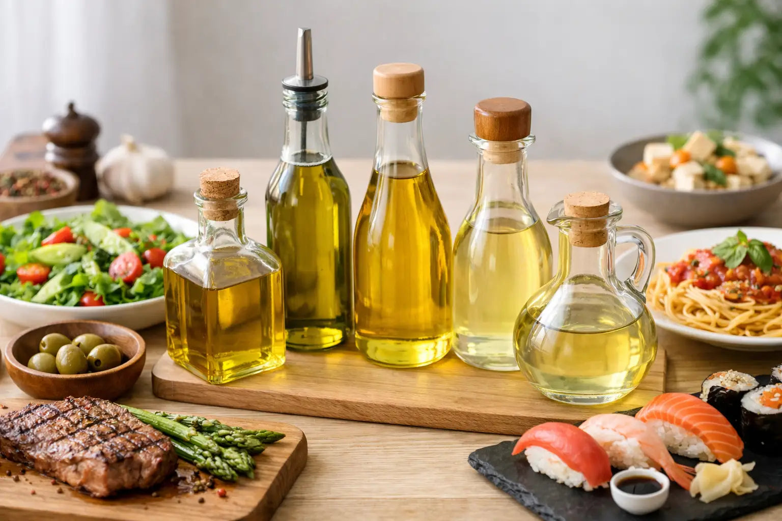 料理別に合うオイル一覧 - 毎日使える選び方