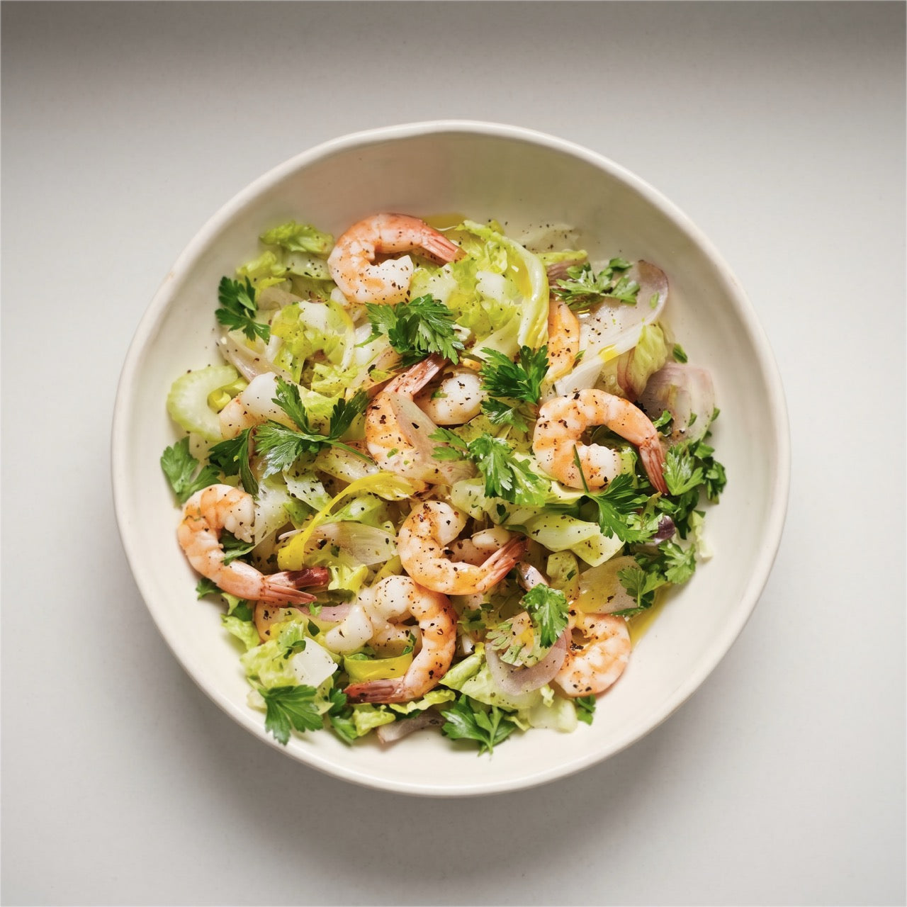 Prawn Salad with Citrus and Celery